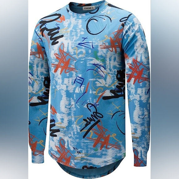 New Men's Graffiti Artwork Shirt Multiple Sizes - Picture 1 of 3